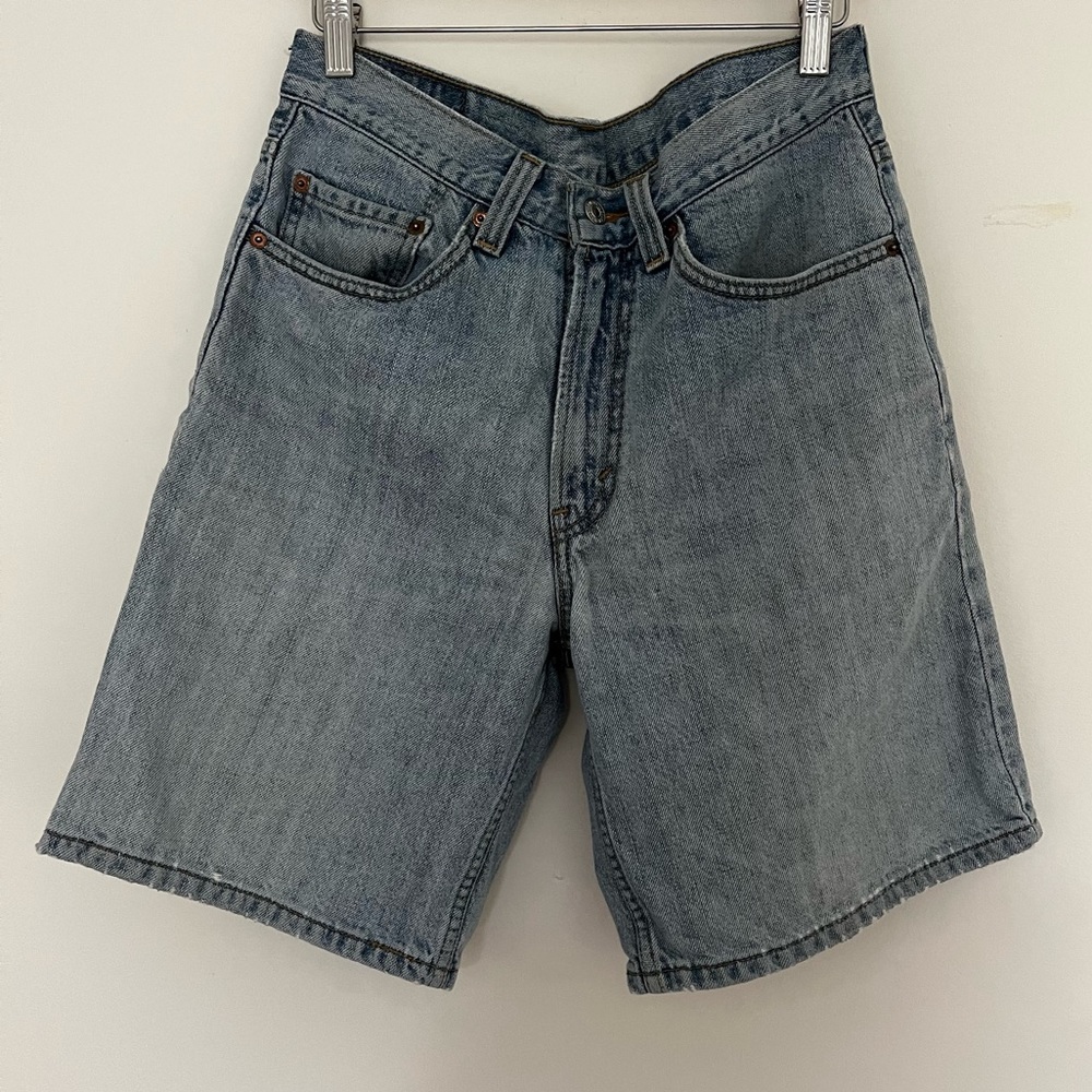 Levi’s 550 Relaxed Fit Denim Dad Shorts Size 31